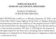 Special Town Hall Meeting 9.15.25